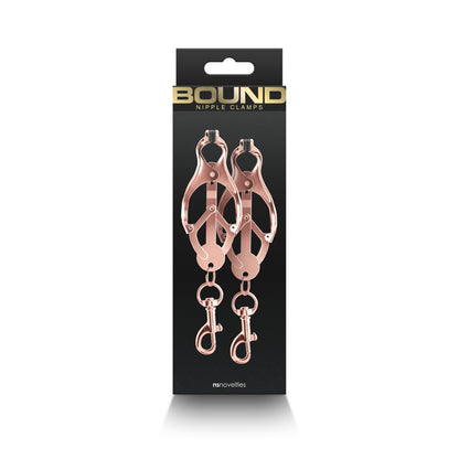 NS TOYS - BOUND - NIPPLE CLAMPS - C3 - ROSE GOLD