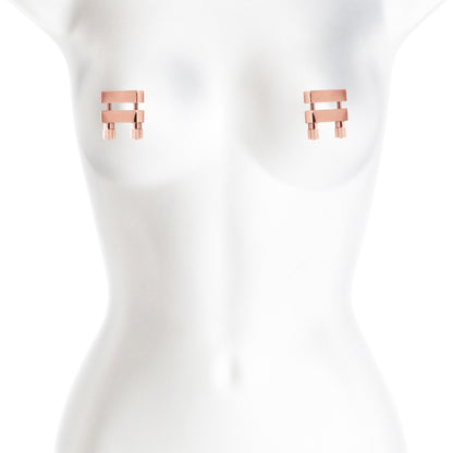 NS TOYS - BOUND - NIPPLE CLAMPS - V1 - ROSE GOLD