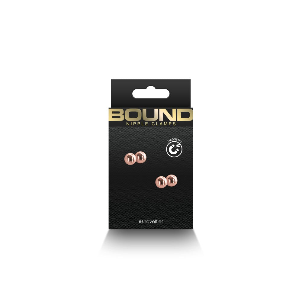 NS TOYS - BOUND - NIPPLE CLAMPS - M1 - ROSE GOLD