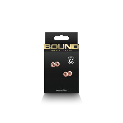 NS TOYS - BOUND - NIPPLE CLAMPS - M1 - ROSE GOLD