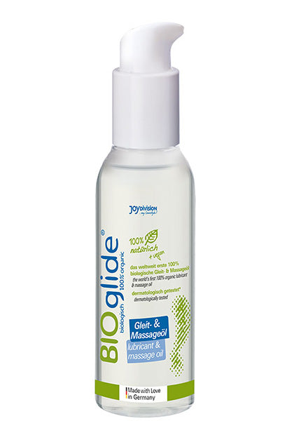 JOYDIVISION - BIOGLIDE LUBRICANT AND MASSAGE OIL, 125 ML