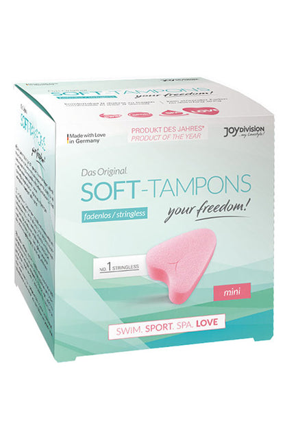 JOYDIVISION - SOFT TAMPONS MINI CAJA DE 3