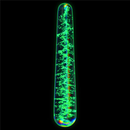LOVETOY - GLOW-IN-THE-DARK TWILIGHT GLEAM GLASS DILDO-SLIM FANTASY_B0O50_3