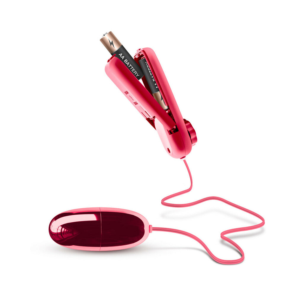 B YOURS POWER BULLET REMOTE-CONTROLLED EGG VIBRATOR CERISE