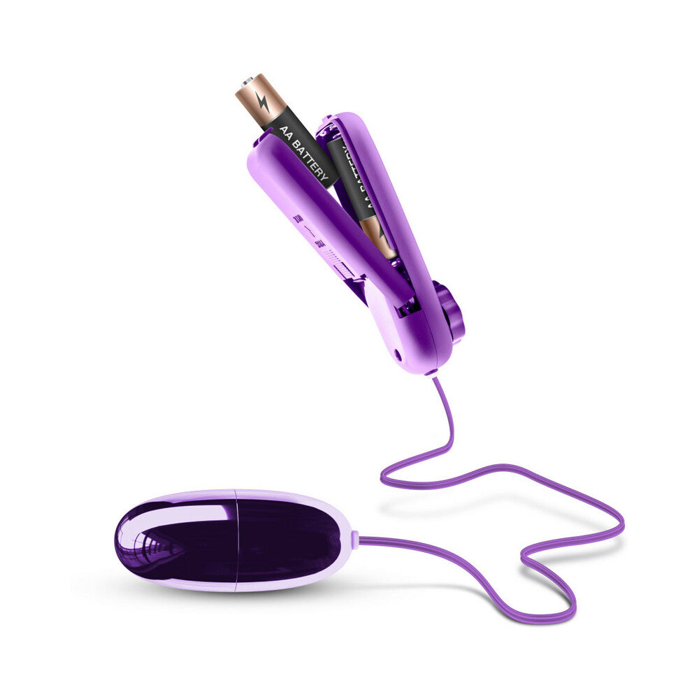 B YOURS POWER BULLET REMOTE-CONTROLLED EGG VIBRATOR PURPLE