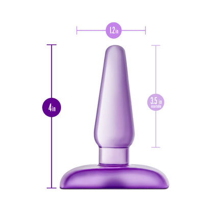 B YOURS ECLIPSE PLEASER ANAL PLUG SMALL PURPLE