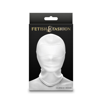 NS TOYS - FETISH & FASHION - CLOSED HOOD - WHITE - ALTERNATE PACKAGE