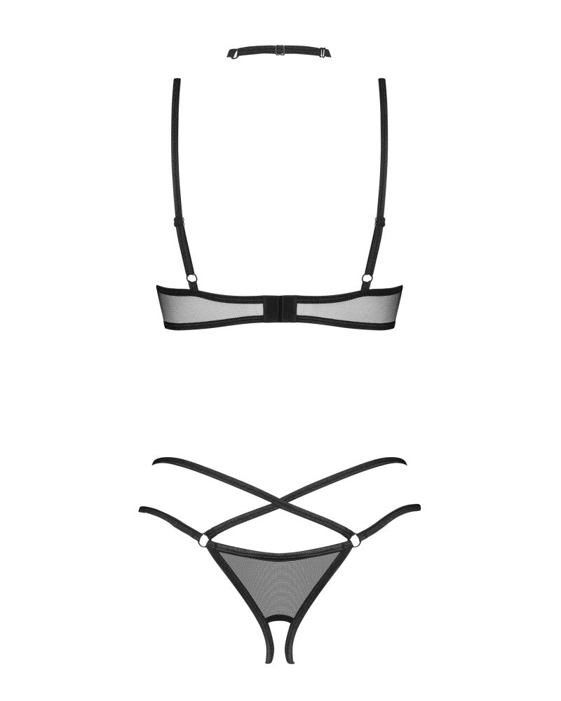 OBSESSIVE - DONARELLA 3-PCS CROTCHLESS SET M/L