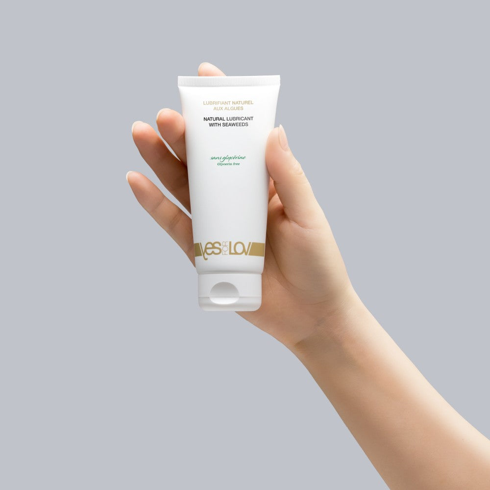 YESFORLOV - NATURAL LUBRICANT WITH SEAWEEDS - GLYCERIN FREE BIO TUBE 100ML