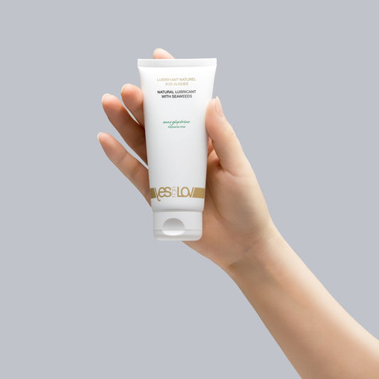 YESFORLOV - NATURAL LUBRICANT WITH SEAWEEDS - GLYCERIN FREE BIO TUBE 100ML