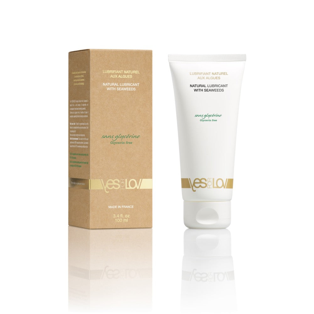 YESFORLOV - NATURAL LUBRICANT WITH SEAWEEDS - GLYCERIN FREE BIO TUBE 100ML