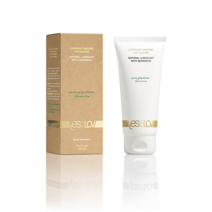 YESFORLOV - NATURAL LUBRICANT WITH SEAWEEDS - GLYCERIN FREE BIO TUBE 100ML