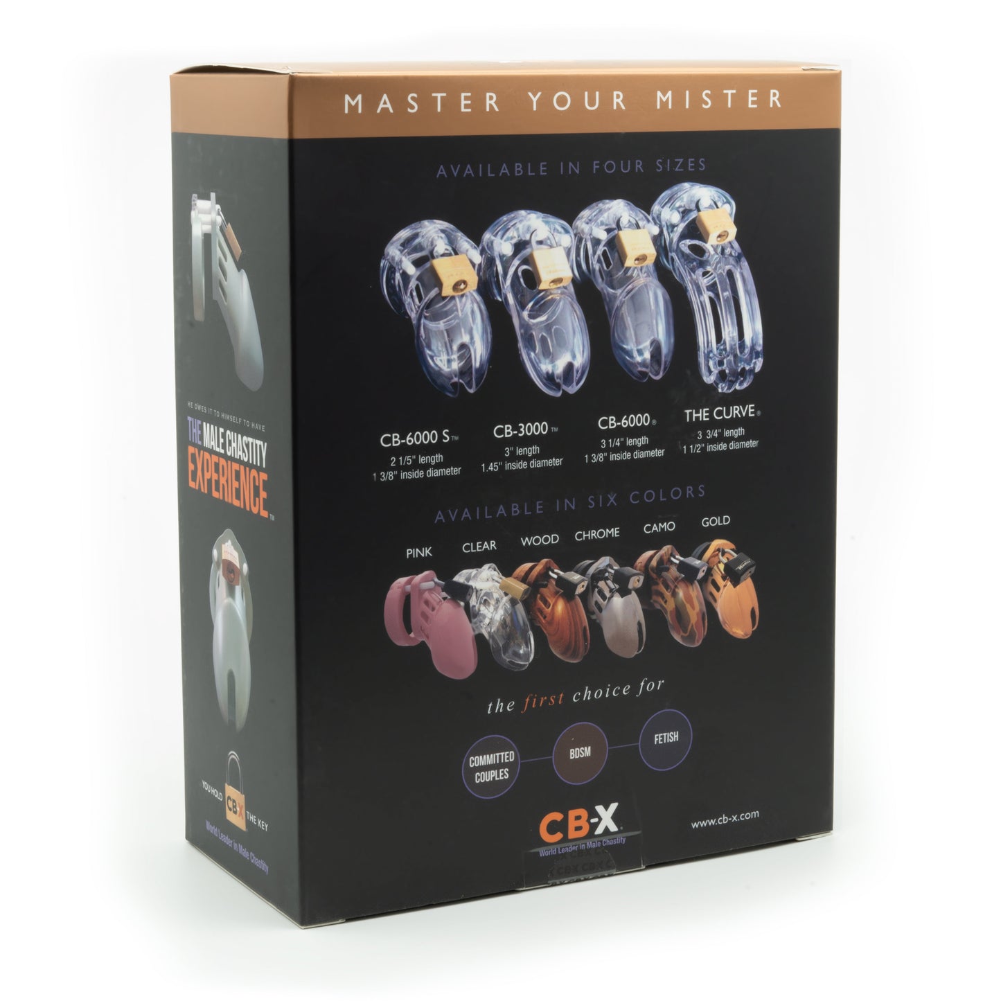 CB-X - CB-6000S CLEAR MALE CHASTITY