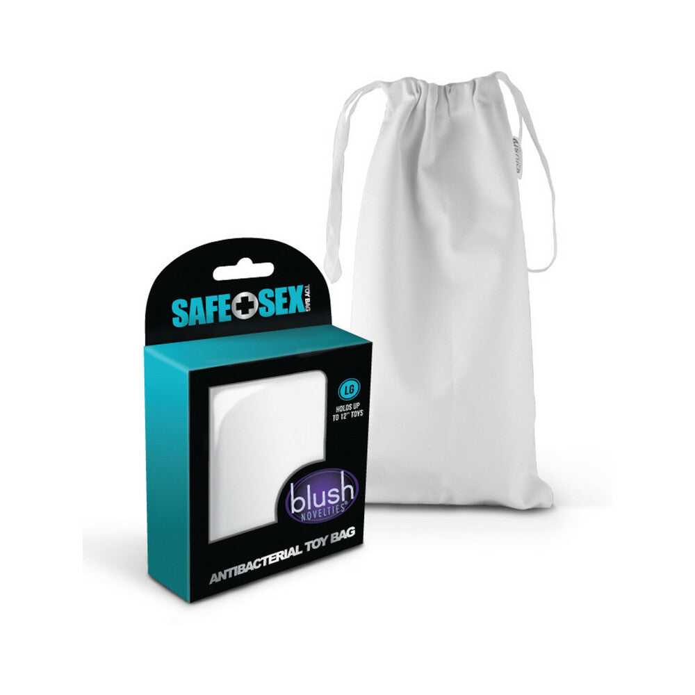 BLUSH - SAFE SEX ANTIBACTERIAL TOY BAG LARGE 24-PIECE COUNTER DISPLAY