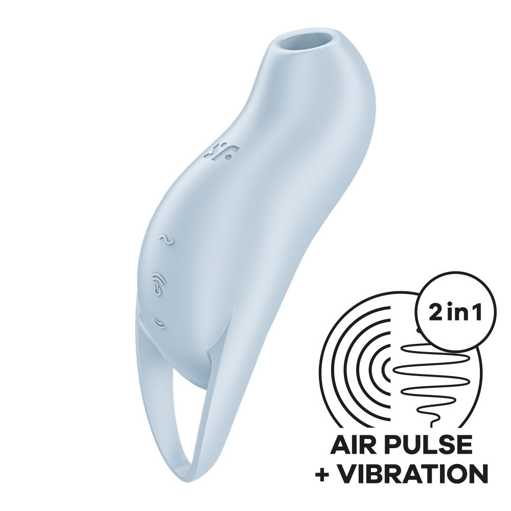 SATISFYER - POCKET PRO 1 BLUE