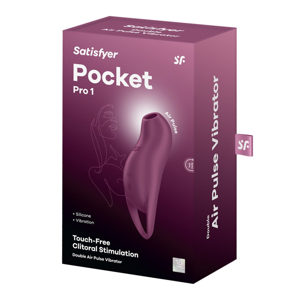 SATISFYER - POCKET PRO 1 PURPLE