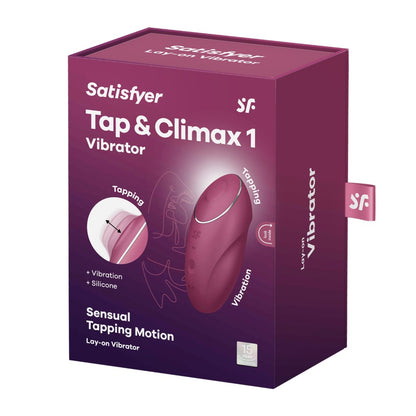 SATISFYER - TAP & CLIMAX 1 RED