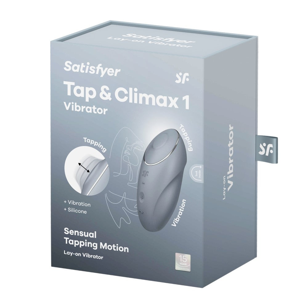 SATISFYER - TAP & CLIMAX 1 GREY