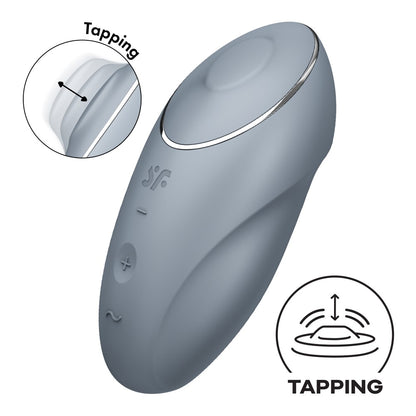 SATISFYER - TAP & CLIMAX 1 GREY