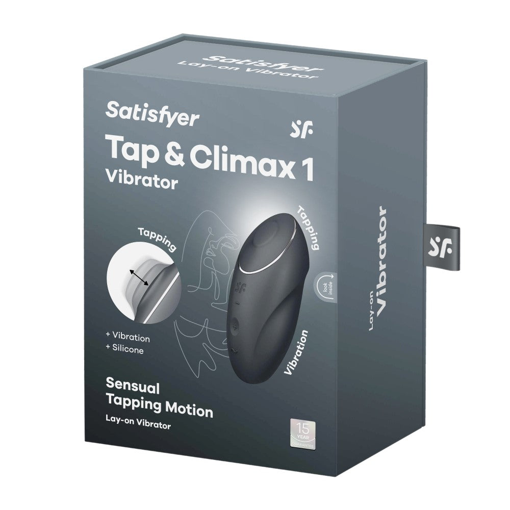 SATISFYER - TAP & CLIMAX 1 BLUEGREY