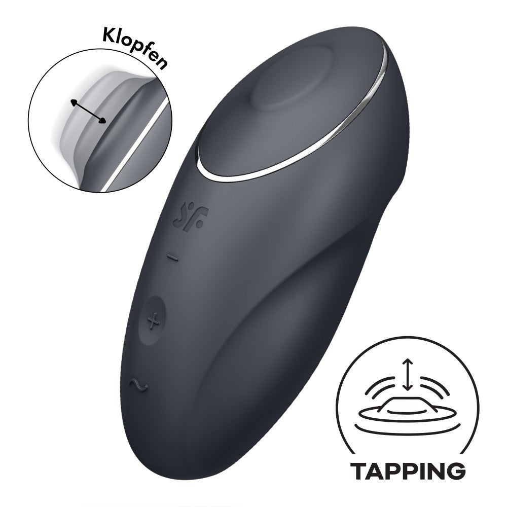 SATISFYER - TAP & CLIMAX 1 BLUEGREY