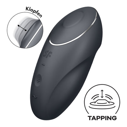 SATISFYER - TAP & CLIMAX 1 BLUEGREY