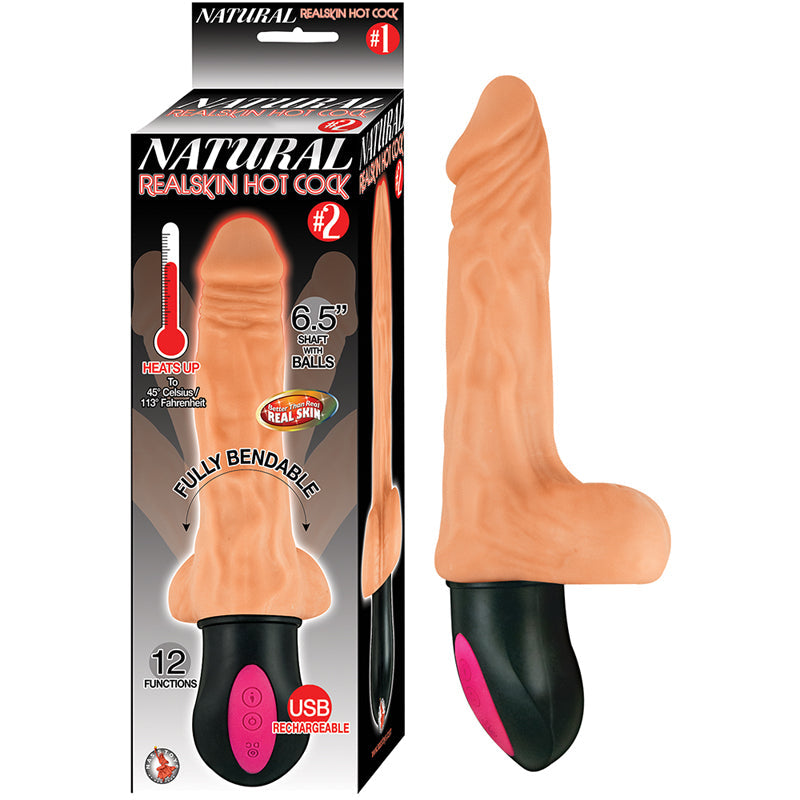 NATURAL REALSKIN HOT COCK #2 LIGHT