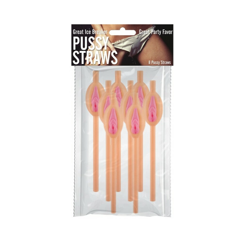 HOTT PRODUCTS - PUSSY STRAWS 8PCS/PACK