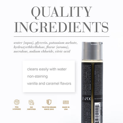 SYSTEM JO - JO GELATO CREME BRULEE FLAVORED WATER-BASED LUBRICANT 4 OZ.