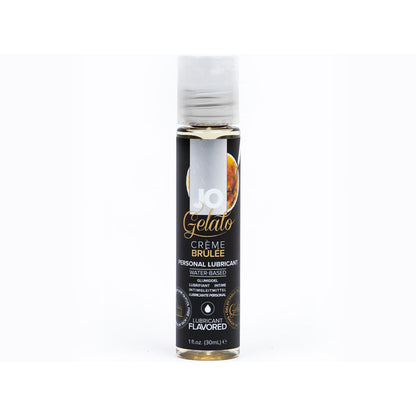 SYSTEM JO - JO GELATO CREME BRULEE FLAVORED WATER-BASED LUBRICANT 1 OZ.