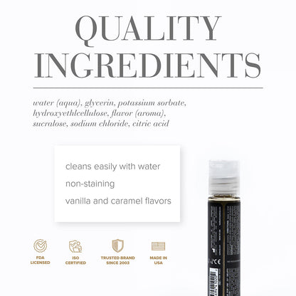 SYSTEM JO - JO GELATO CREME BRULEE FLAVORED WATER-BASED LUBRICANT 1 OZ.