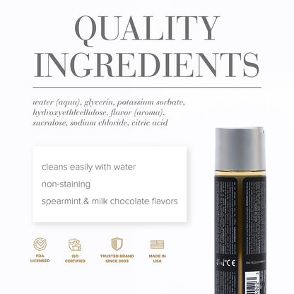 SYSTEM JO - JO GELATO MINT CHOCOLATE FLAVORED WATER-BASED LUBRICANT 4 OZ.