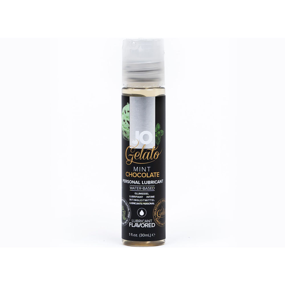 SYSTEM JO - JO GELATO MINT CHOCOLATE FLAVORED WATER-BASED LUBRICANT 1 OZ.