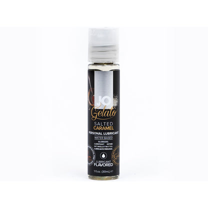 SYSTEM JO - JO GELATO SALTED CARAMEL FLAVORED WATER-BASED LUBRICANT 1 OZ.