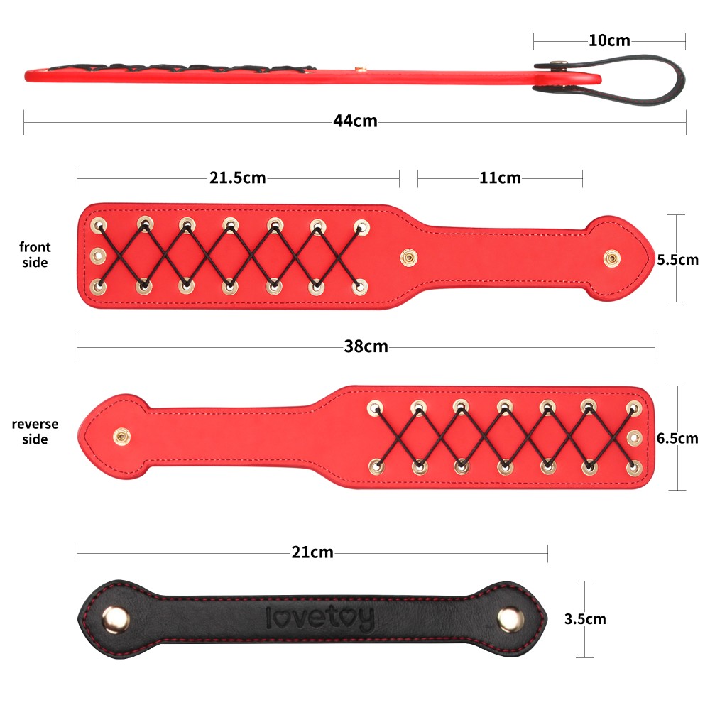 LOVETOY - 15'' REBELLION REIGN ROPE PADDLE