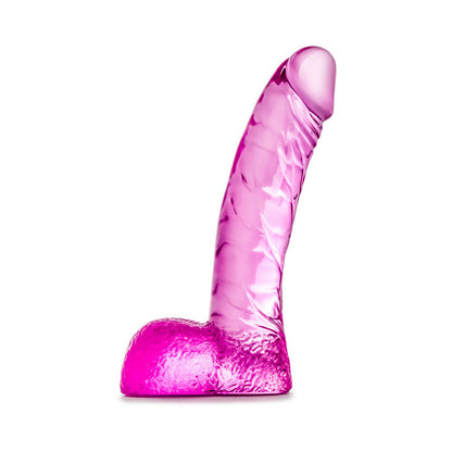 BLUSH - NATURALLY YOURS DING DONG REALISTIC 5.5 IN. DILDO WITH BALLS PINK