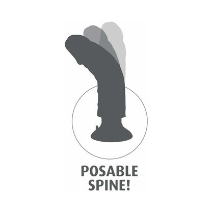 PIPEDREAM - KING COCK 7 IN. VIBRATING COCK WITH BALLS POSEABLE SUCTION CUP DILDO BEIGE