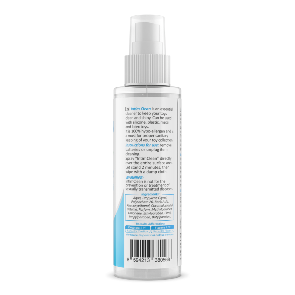 INTIMATELINE - INTIM CLEAN IGIENIZZ. ADULT TOYS, 100 ML