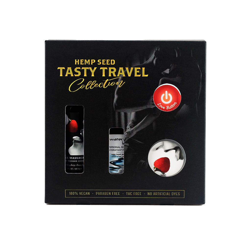EARTHLY BODY - TASTY TRAVELS SET STRAWBERRY