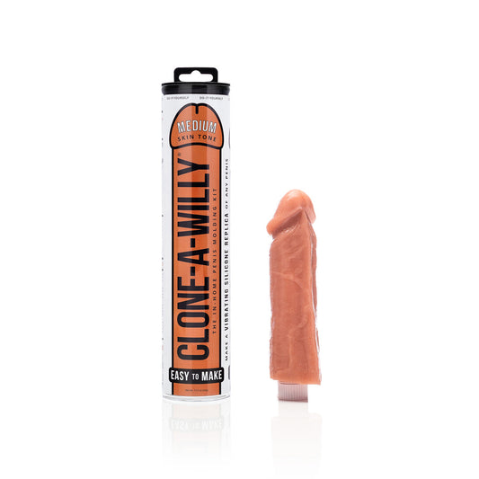 CLONE-A-WILLY DIY VIBRATING DILDO KIT MEDIUM SKIN TONE