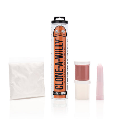 CLONE-A-WILLY - DIY VIBRATING DILDO KIT MEDIUM SKIN TONE