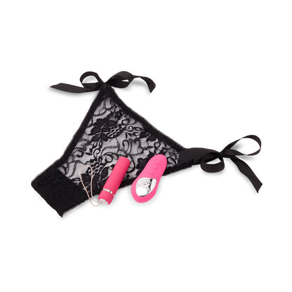 NU SENSUELLE REMOTE CONTROL PLEASURE PANTY PINK