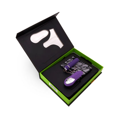 NU SENSUELLE REMOTE CONTROL PLEASURE PANTY PURPLE