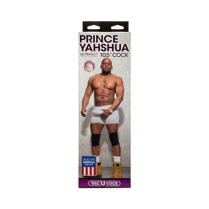 PRINCE YAHSHUA ULTRASKYN 10.5IN COCK WITH REMOVABLE VAC-U-LOCK SUCTION CUP