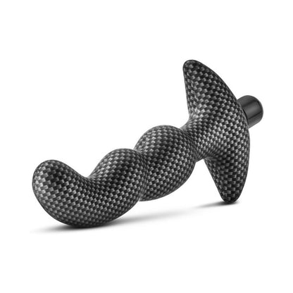 SPARK IGNITION PRV-02 VIBRATING SILICONE PROSTATE MASSAGER CARBON FIBER