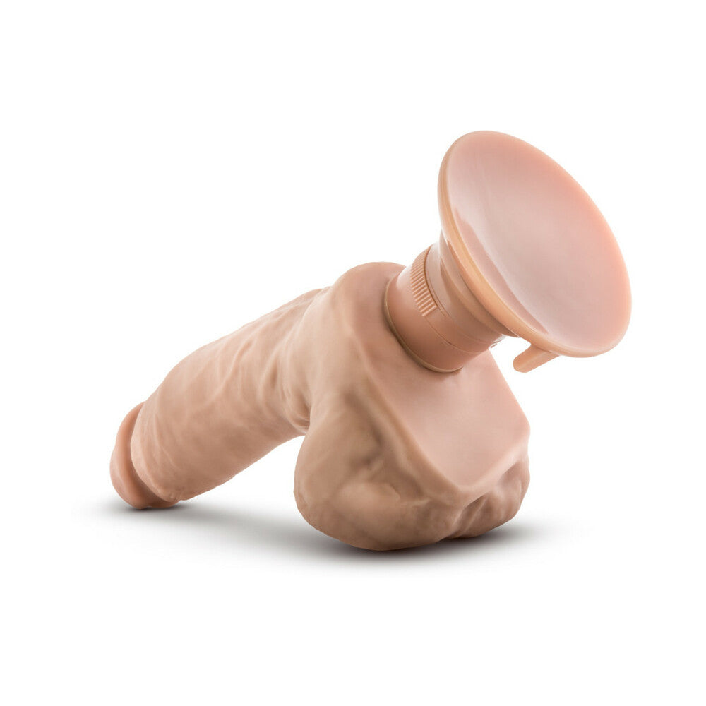 LOVERBOY DOCTOR LOVE REALISTIC 10.5 IN. VIBRATING DILDO WITH BALLS BEIGE