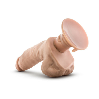 LOVERBOY DOCTOR LOVE REALISTIC 10.5 IN. VIBRATING DILDO WITH BALLS BEIGE