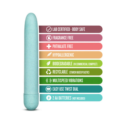 GAIA ECO SLIMLINE VIBRATOR AQUA