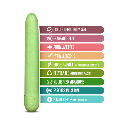 BLUSH - GAIA ECO SLIMLINE VIBRATOR