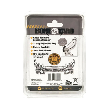 BONEYARD COCK STRAP BLACK